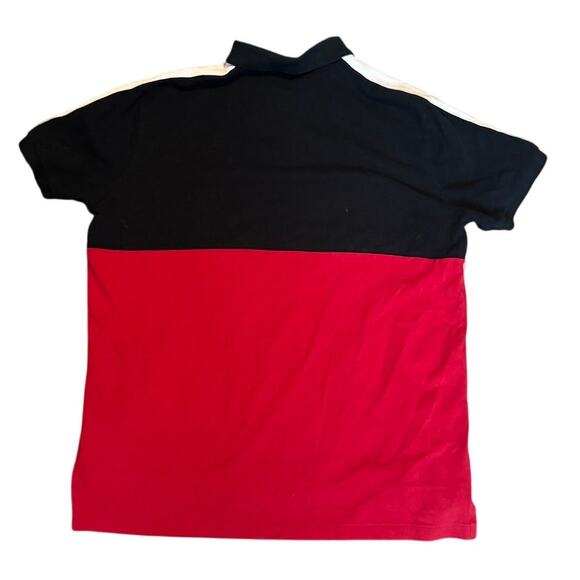 Polo Ralph Lauren Slim Fit Crest Polo Shirt Men’s XL-Red, Blue, White Colorblock - Picture 3 of 8